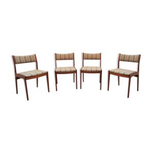 Set de 4 chaises en teck