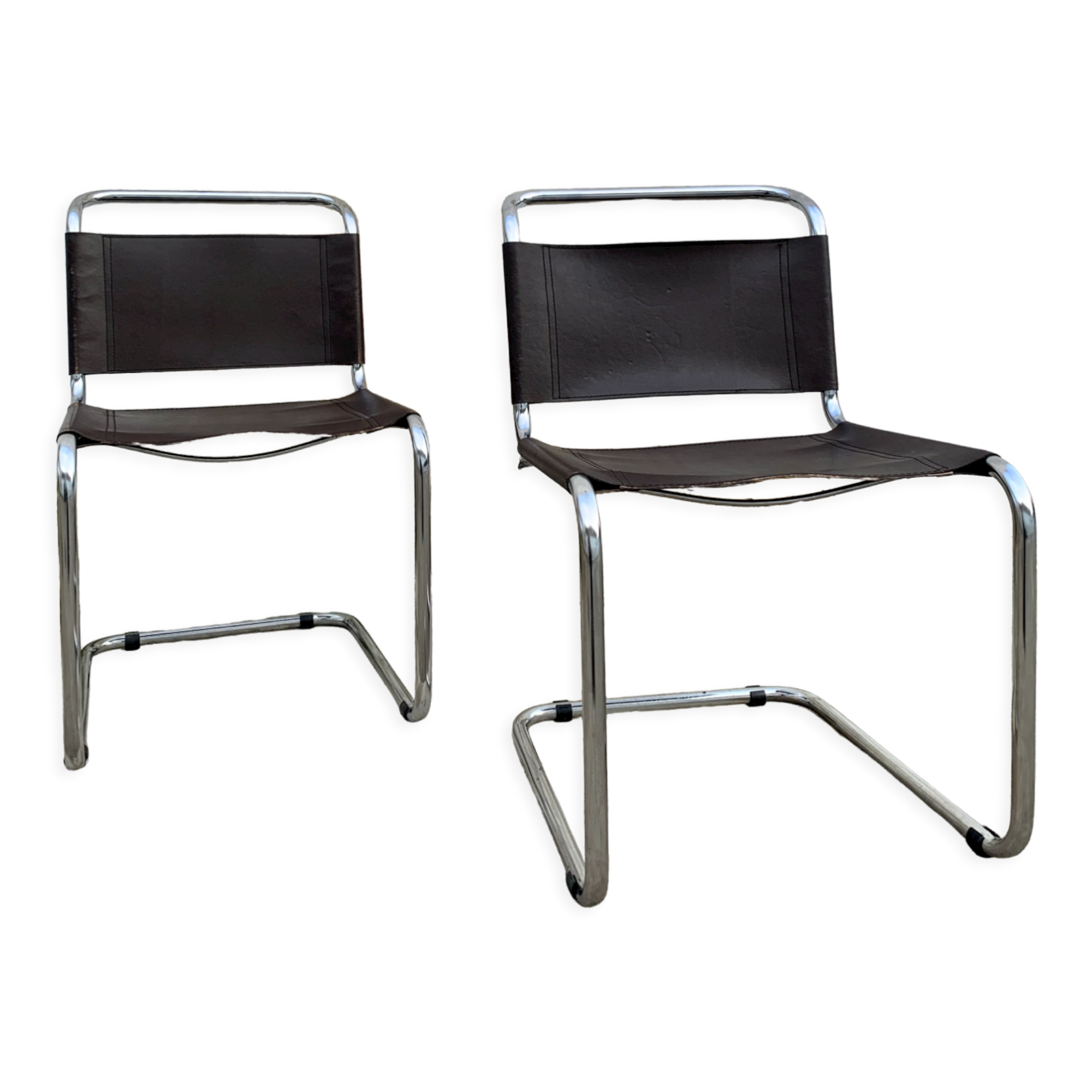 Pair of chairs B33 by Marcel Breuer