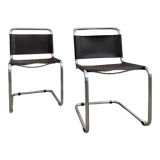 Paire de chaise B33 de Marcel Breuer