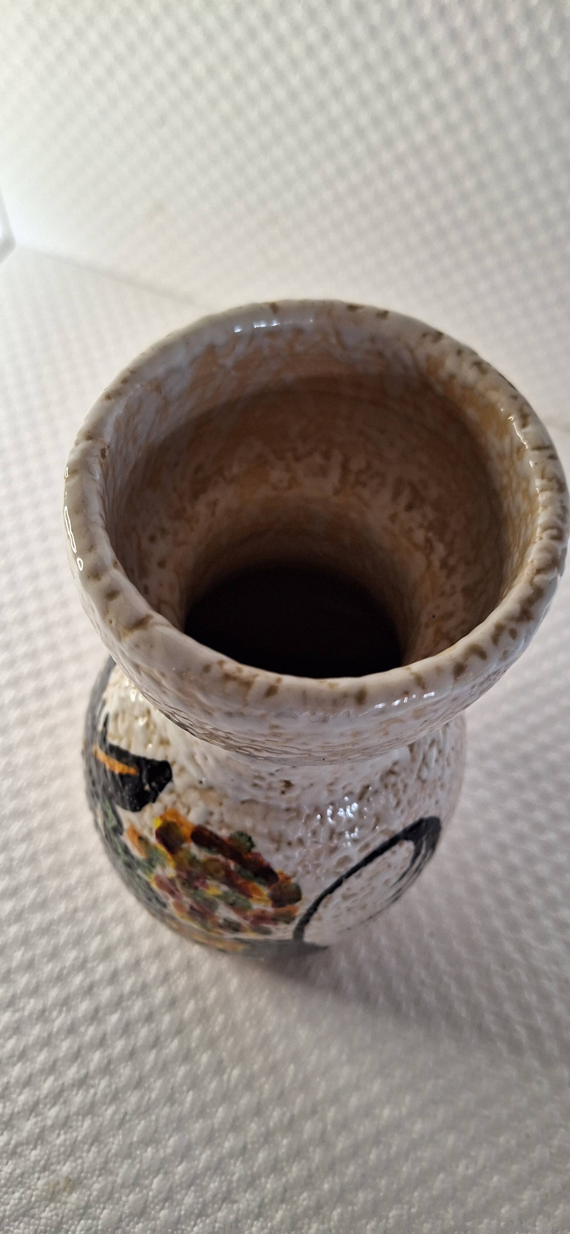 Vase en céramique espagne talavera