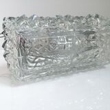 Chiseled glass ceiling