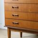 Commode scandinave en teck, 1960