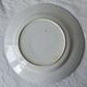 Hollow round plate FF Pexonne. Iron clay. Country model.
