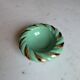 Rare Mid Century glazed ceramic ashtray