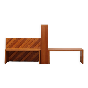 Ensemble modulaire en hêtre de