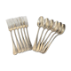 Set of 12 silver-plated cutlery sets, circa 1888
