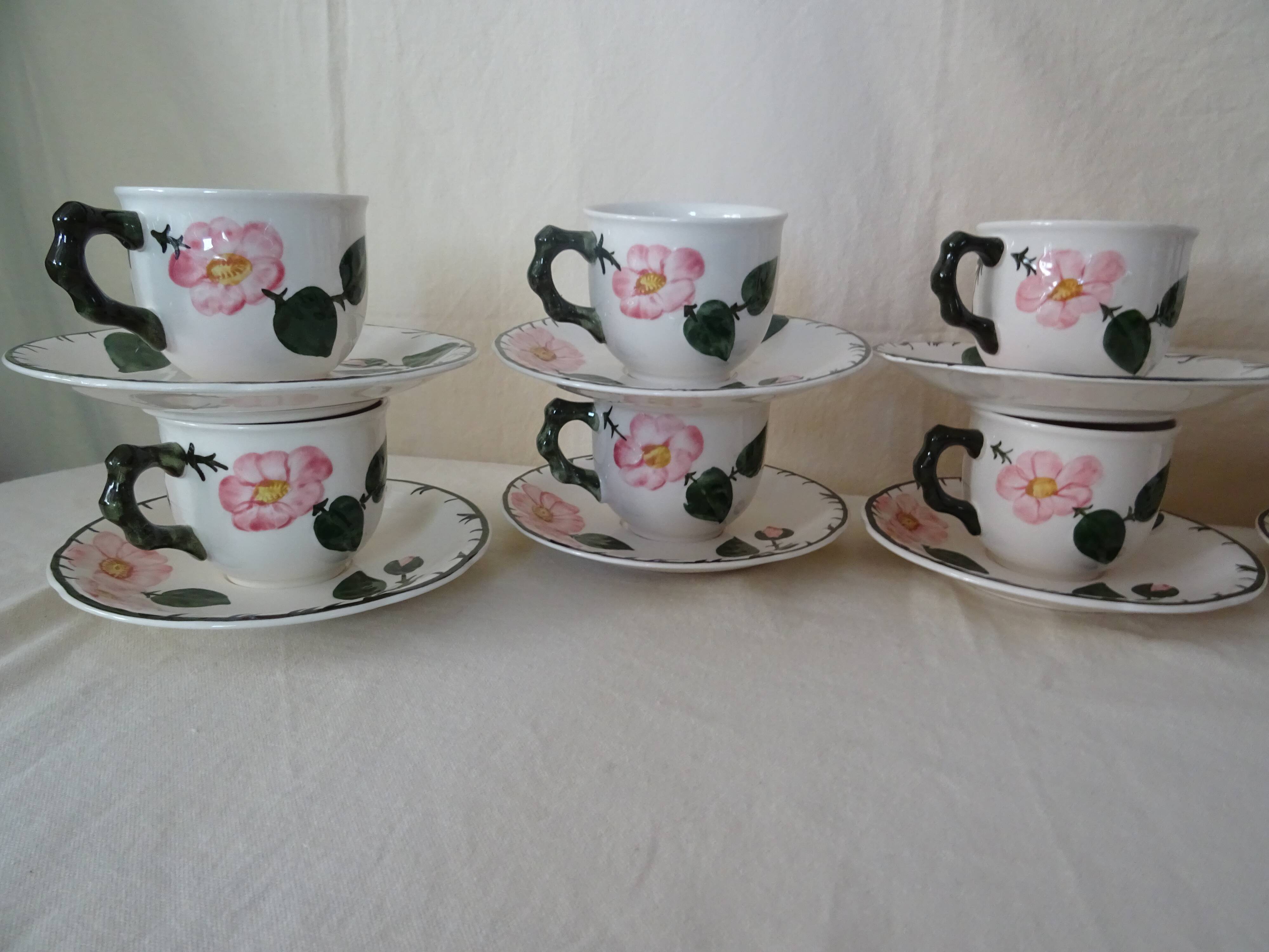 Coffee service Wild rose Villeroy & Boch flowers