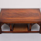 Drexel Chippendale Coffee table and 2 insert Tables 1970s