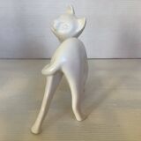 White ceramic cat
