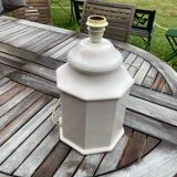 Cracked ceramic lamp