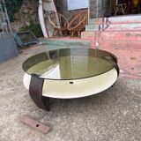 Table basse space âge vers 1970