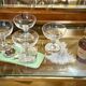 Title: Hollywood Regency chrome & glass side table – 1970s