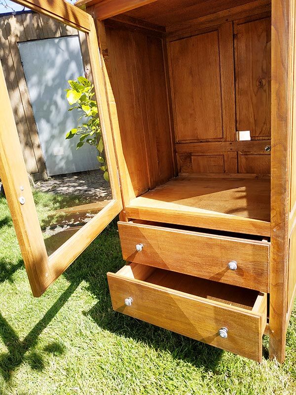 TV furniture with glass window