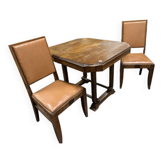 Table et 2 chaises