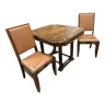 Table et 2 chaises