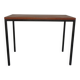 Vintage Teak and Steel Desk, Denmark, 1960s