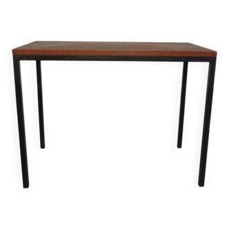 Vintage Teak and Steel Desk, Denmark, 1960s