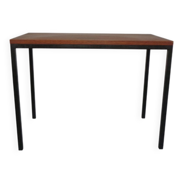 Vintage Teak and Steel Desk, Denmark, 1960s