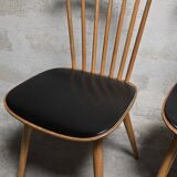Lot de deux chaises vintage Baumann Sonate 1960