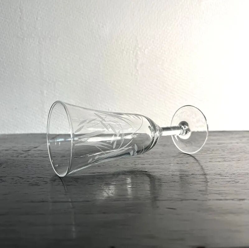 Vintage champagne flutes