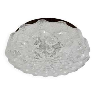 Mid-century design ceiling lamp flush mount , 1970s