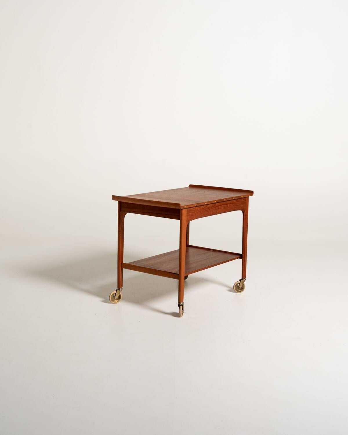 Teak trolley by Yngvar Sandström for Seffle
