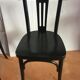 Suite of 6 old bistro chairs