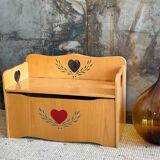 Coffre à jouets en bois