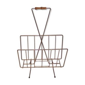 Magazine rack metal 50s