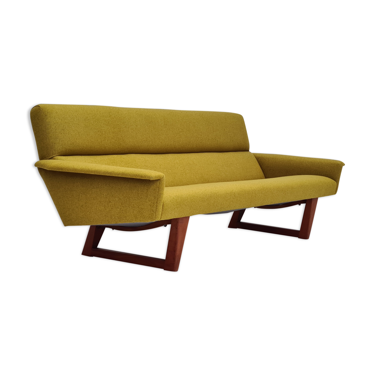 Canapé 3 modèle H.M.11, design danois par Illum Wikkelsø