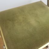 Velvet folding chair