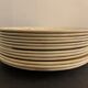 12 old polychrome flat plates Jules Vieillard Bordeaux, 19th century