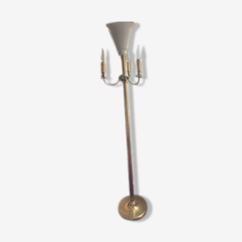 Bronze floor lamp