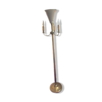 Bronze floor lamp