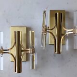 70's Italian wall lights