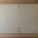 Tableau Aquarelle Paysage Marine Orientaliste (Algérie) + cadre