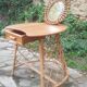 1960s rattan hairdresser's chair