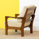 Fauteuil Scandinave Vintage – 69 cm