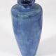 Large blue Bavent Art Deco vase