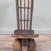 Pair of wooden chairs