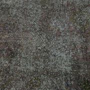 Hand-knotted persian antique 1970s 295 cm x 385 cm grey wool carpet