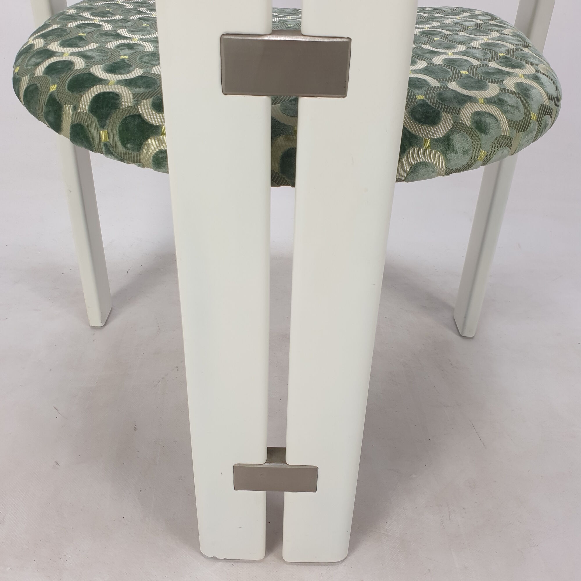 Augusto Savini for Pozzi Set of Four 'Pamplona' Chairs, Italy 1970's