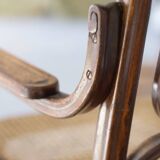 Michael Thonet curved walnut armchair - 1914