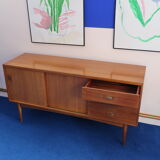 Teak row from the 60s, two sliding doors