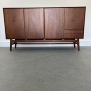Enfilade en teck par Arne Vodder pour Sibast - 1960