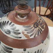 Ceramic lamp foot signed Patrick Lefebvre