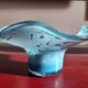 Rare large Jean-Michel Operto glass bowl, signed, 23 cm