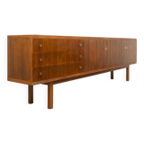 Enfilade vintage, noyer, restauré, 240cm