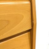 Vintage chest of drawers with tapered legs