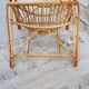 Rattan armchair for adult stun 60